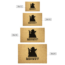Load image into Gallery viewer, Meowdy Doormat