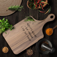 Load image into Gallery viewer, REcipe cutting board