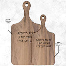Load image into Gallery viewer, REcipe cutting board