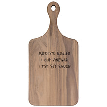 Load image into Gallery viewer, REcipe cutting board