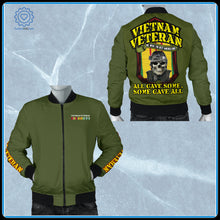 Load image into Gallery viewer, Vietnam Veteran Bomber Jacket