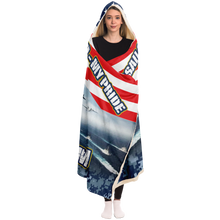 Load image into Gallery viewer, Proud Navy Mom Hooded Blanket