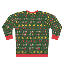 Load image into Gallery viewer, Seabee Green Ugly Christmas All Over Print Unisex Sweatshirt