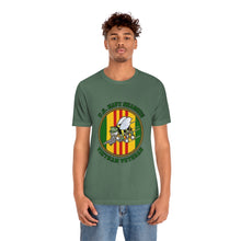 Load image into Gallery viewer, Vietnam Seabee Veteran Unisex Jersey Short Sleeve Tee
