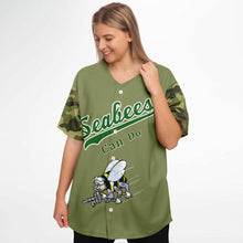 Load image into Gallery viewer, Personalized Seabee Baseball Jersey - AOP