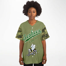 Load image into Gallery viewer, Personalized Seabee Can Do Baseball Jersey - All Over Print