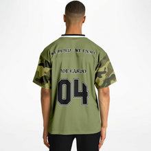 Load image into Gallery viewer, Personalized Seabees Football Jersey - All Over Print