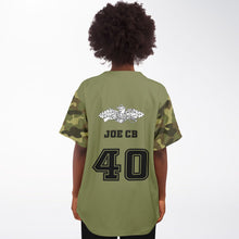Load image into Gallery viewer, Personalized Seabee Baseball Jersey - AOP