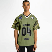 Load image into Gallery viewer, Personalized Seabees Football Jersey - All Over Print
