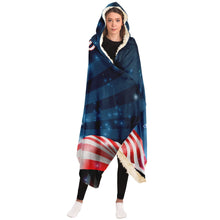 Load image into Gallery viewer, U.S. Air Force Mom Hooded Blanket