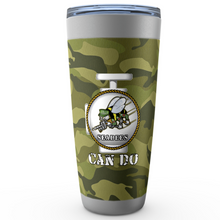 Load image into Gallery viewer, Seabee Can Do Customized Rating Tumbler