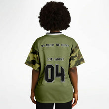 Load image into Gallery viewer, Personalized Seabees Football Jersey - All Over Print