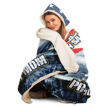Load image into Gallery viewer, Proud Navy Mom Hooded Blanket