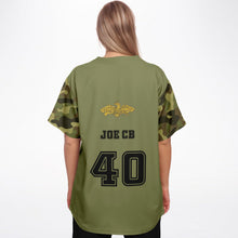 Load image into Gallery viewer, Customized Seabee Can Do Baseball Jersey - Officer SCW - All Over Print copy