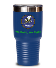 Load image into Gallery viewer, Seabee Can Do We Build We Fight 20 or 30 oz Tumbler