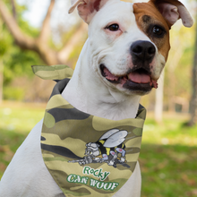 Load image into Gallery viewer, Customized Seabee Can Woof Pet Bandana