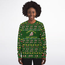 Load image into Gallery viewer, Seabee Can Do Christmas Ugly Sweatshirt