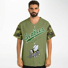 Load image into Gallery viewer, Customized Seabee Can Do Baseball Jersey - Officer SCW - All Over Print copy