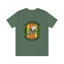 Load image into Gallery viewer, Vietnam Seabee Veteran Unisex Jersey Short Sleeve Tee