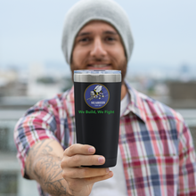Load image into Gallery viewer, Seabee Can Do We Build We Fight 20 or 30 oz Tumbler
