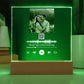 Personalized Song in Plaque