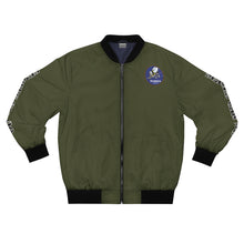 Load image into Gallery viewer, Seabee Men&#39;s AOP Bomber Jacket OD Green
