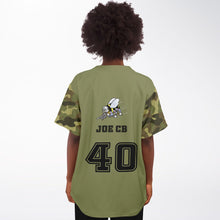 Load image into Gallery viewer, Customized Seabee Logo Front Back Baseball Jersey
