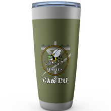 Load image into Gallery viewer, Seabee Can Do Customized Rating Tumbler
