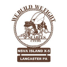 Load image into Gallery viewer, NSVA Island X-5 Seabee Wall Art
