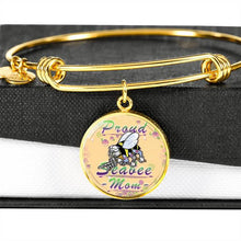 Load image into Gallery viewer, Gift for Proud Seabee Mom Bangle
