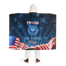 Load image into Gallery viewer, Air Force Hooded Blanket Customit4u
